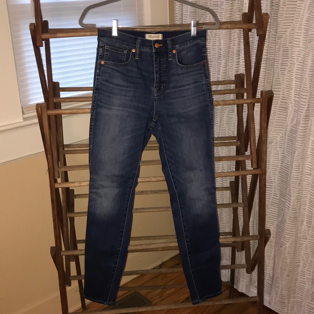 Madewell 10” Hi Rise Skinny in Danny Wash